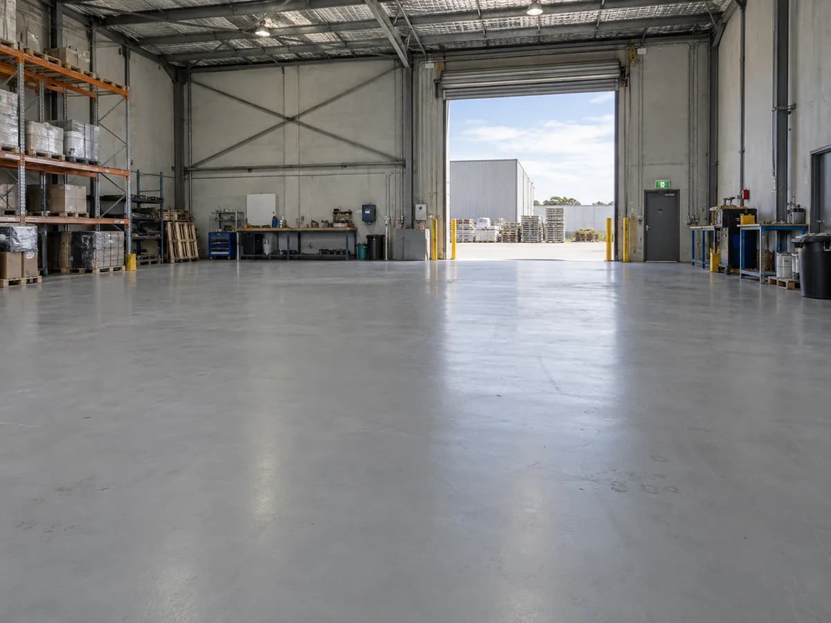 Illustrative commercial epoxy flooring in Perth